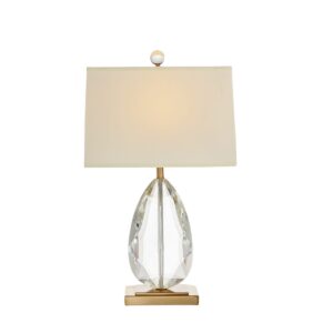 Abajur de Mesa Com Cristal Luminária  Lyric Lautre