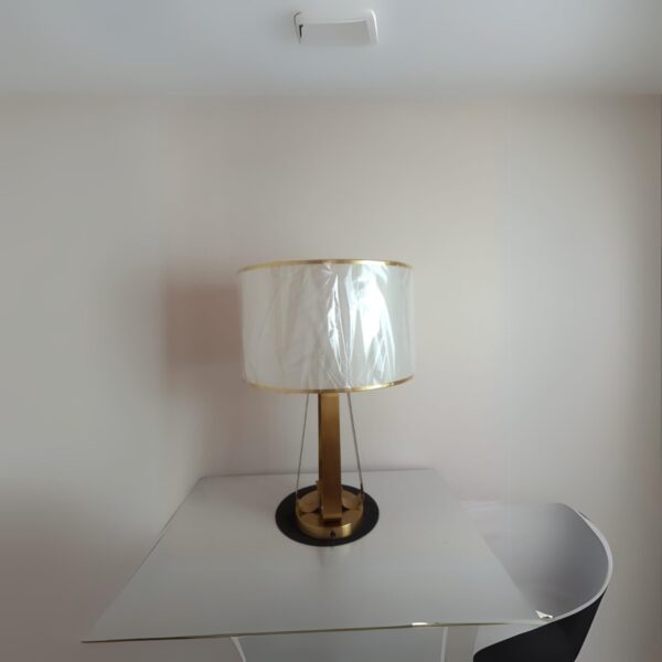 Abajur  De Mesa Escritório C Cúpula Luminária Argo Lautre - Image 2