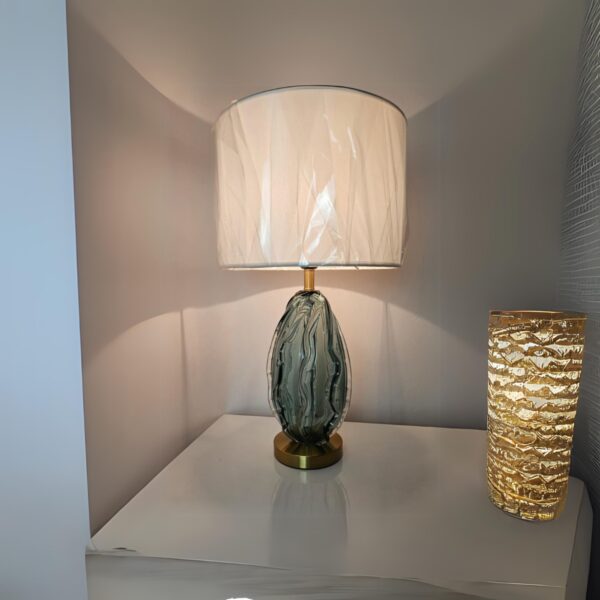 Abajur De Mesa Com Cúpula Luminária Casa-sala Atíra Lautre - Image 8