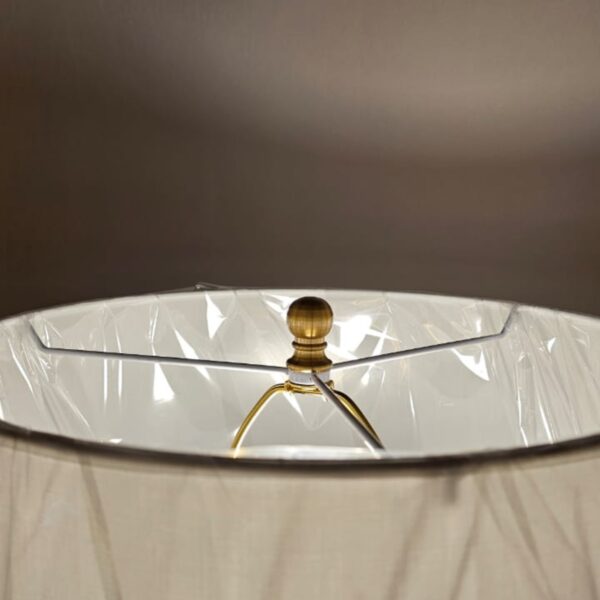 Abajur De Mesa Cúpula Cristal  Luminária Decoração Criado Fênico Lautre - Image 6