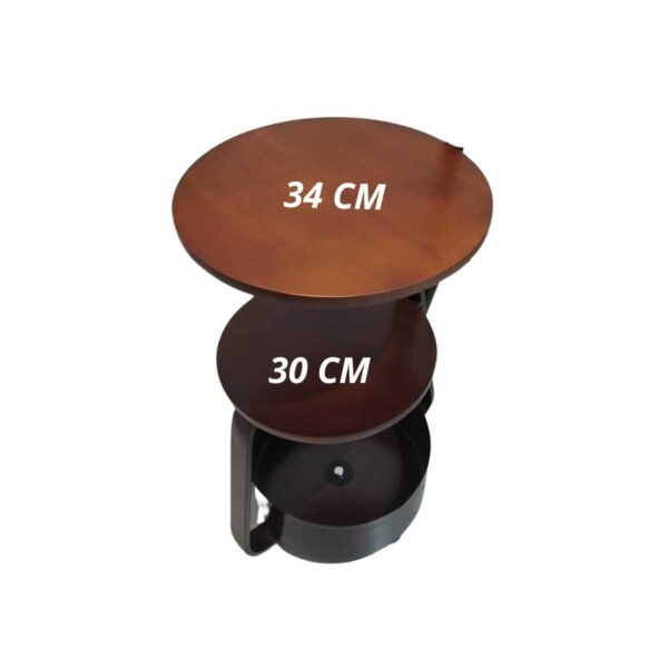 Abajur De Chão Luminária  De Piso Com Mesa Decorativa Tanasis Lautre - Image 2