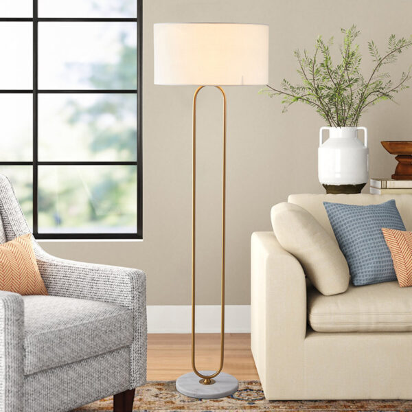 Abajur Coluna Luminária De Chão Moderno Minimalista Faraz Lautre - Image 6