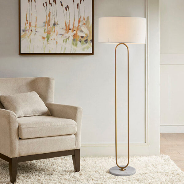 Abajur Coluna Luminária De Chão Moderno Minimalista Faraz Lautre - Image 7
