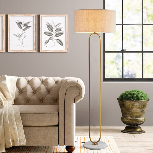 Abajur Coluna Luminária De Chão Moderno Minimalista Faraz Lautre - Image 3