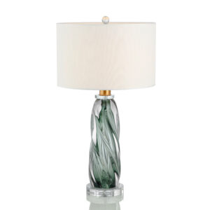 Abajur De  Mesa Cristal Moderno Luminária Cênia Lautre