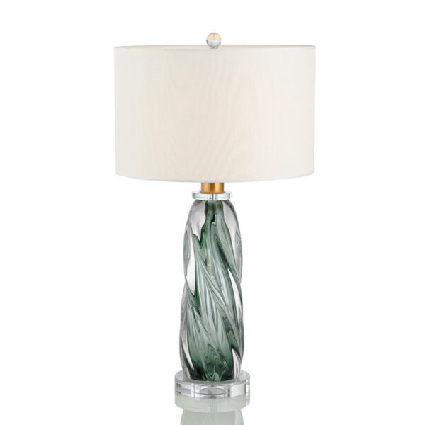 Abajur De  Mesa Cristal Moderno Luminária Cênia Lautre