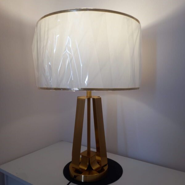 Abajur  De Mesa Escritório C Cúpula Luminária Argo Lautre - Image 10