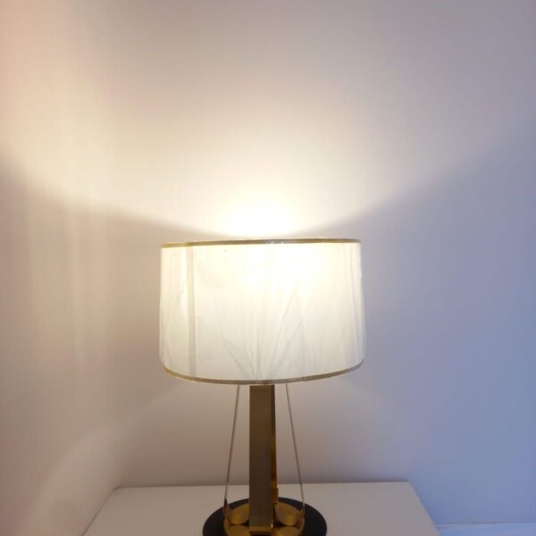Abajur  De Mesa Escritório C Cúpula Luminária Argo Lautre - Image 9