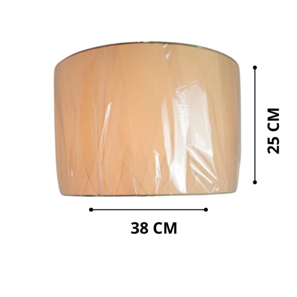 Abajur De Mesa Luminária C Cúpula Cristal Marrom Cambara Lautre - Image 6
