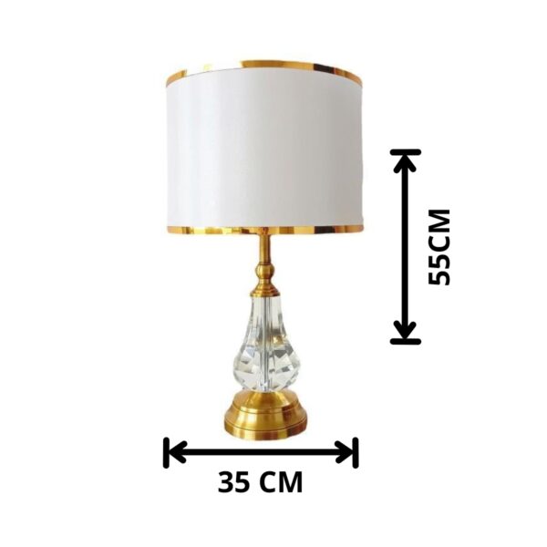 Abajur De Mesa Luminária C Cúpula Luz Luminária  Inacia Lautre - Image 8