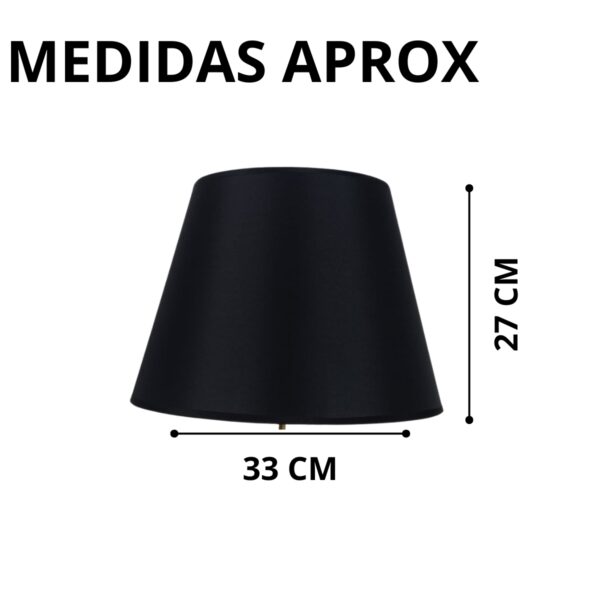 Abajur De Mesa Cúpula Luminária Escrivaninha Luz Maia Lautre - Image 5
