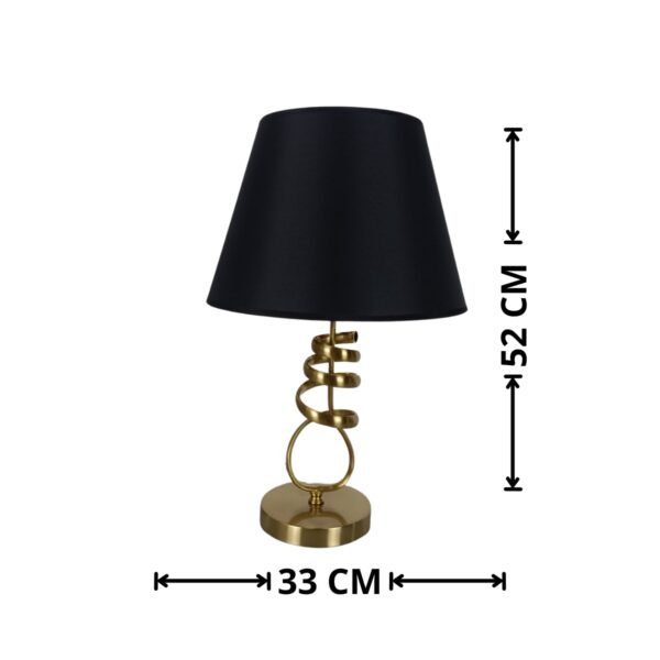 Abajur De Mesa Cúpula Luminária Escrivaninha Luz Maia Lautre - Image 3