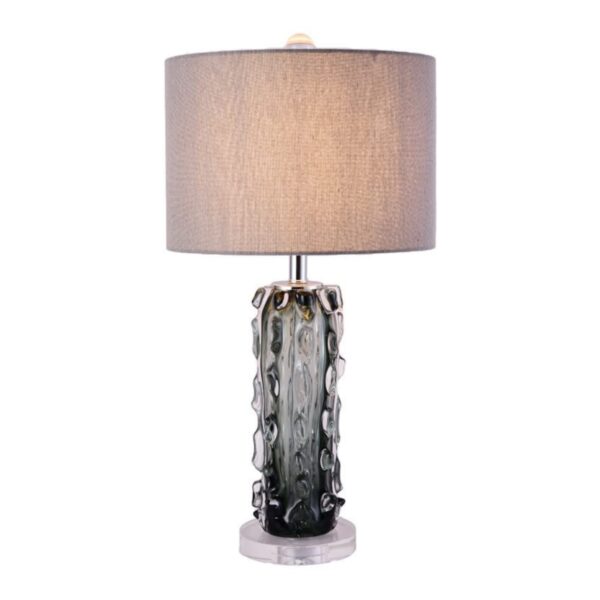 Abajur De Mesa C Cúpula Cristal Verde Quarto Luxo Tacio Lautre