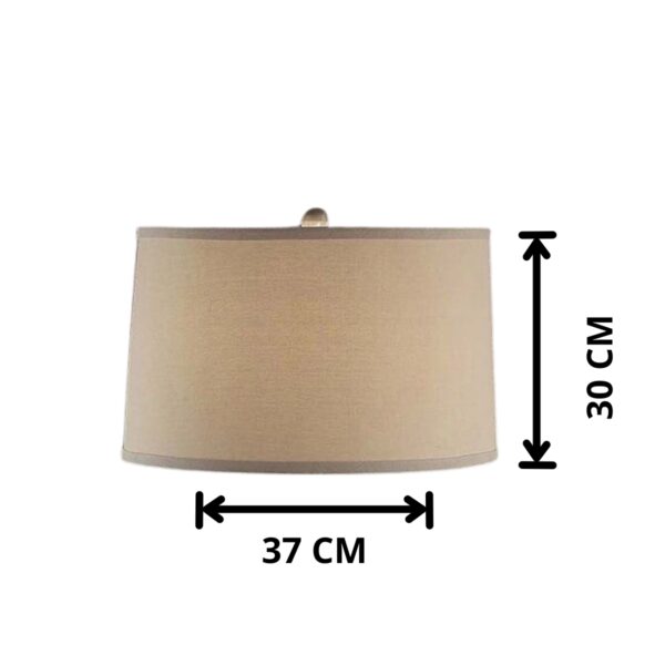 Abajur De Mesa Cúpula Luminária New Quarto-casal Tarin Lautre - Image 2